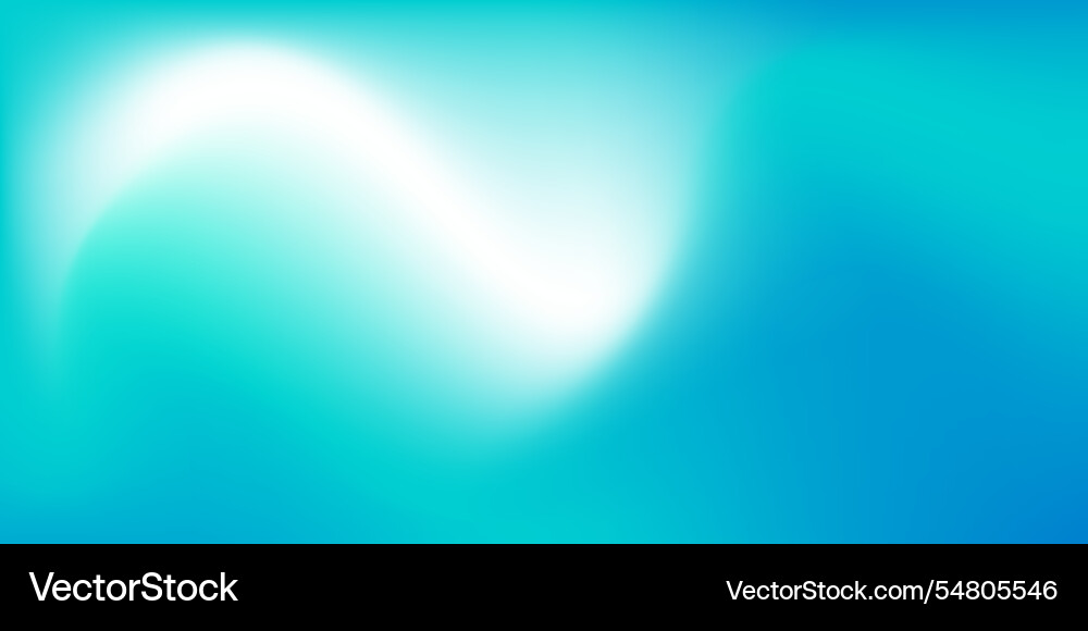 Turquoise gradient background abstract backdrop Turquoise gradient background abstract backdrop vector image