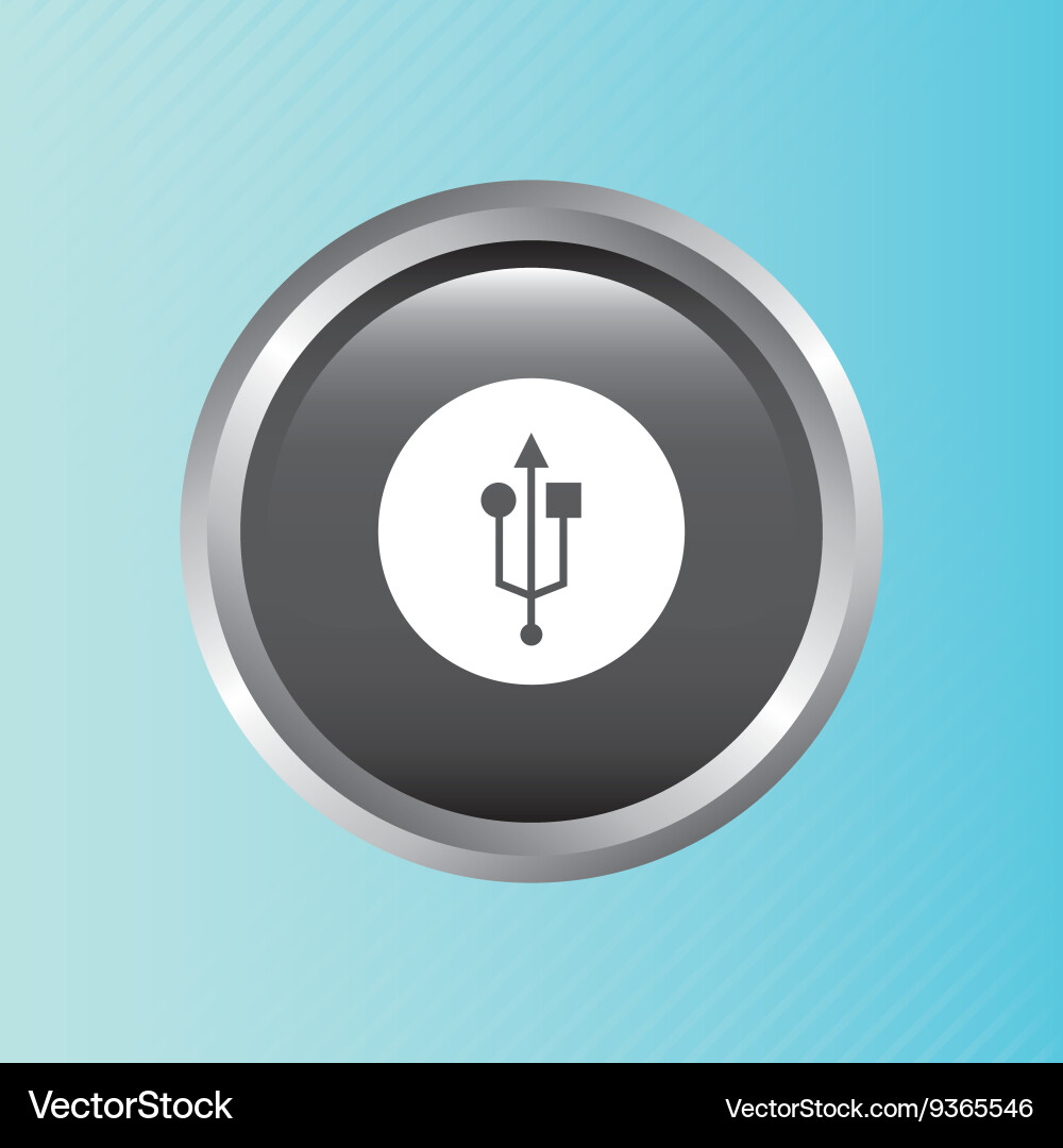 Usb device design Vector Image