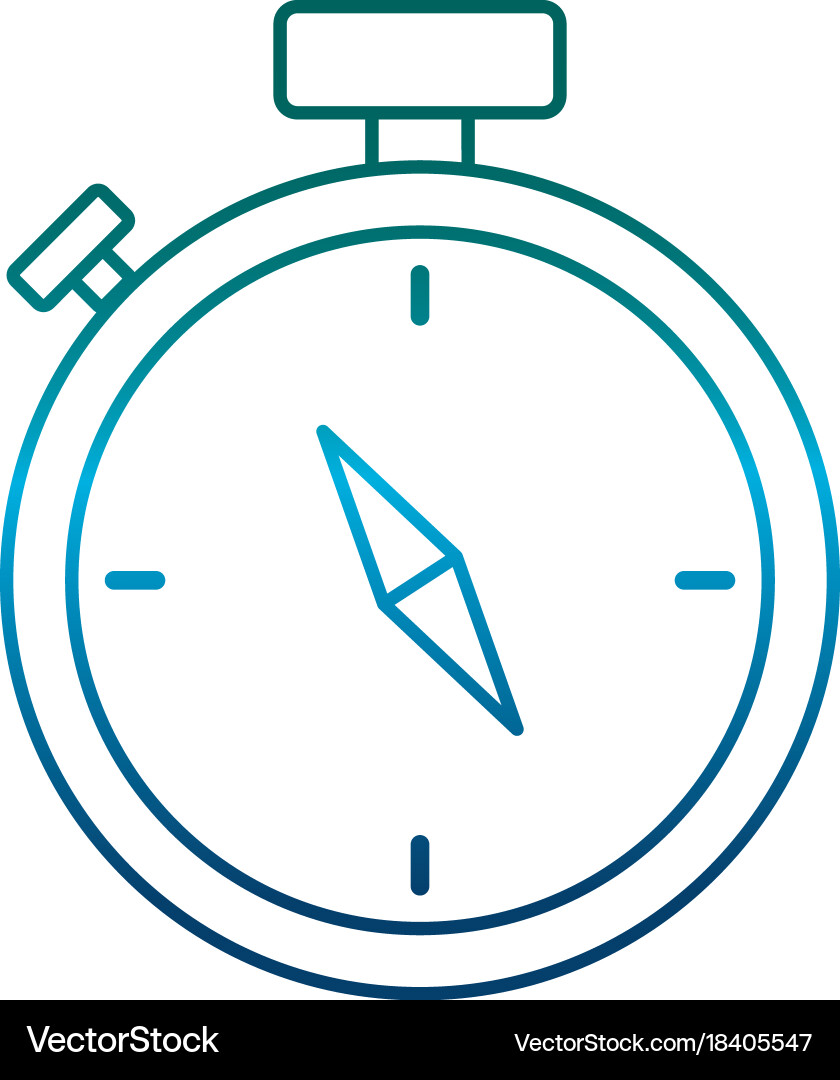 Chronometer icon image Vector Image