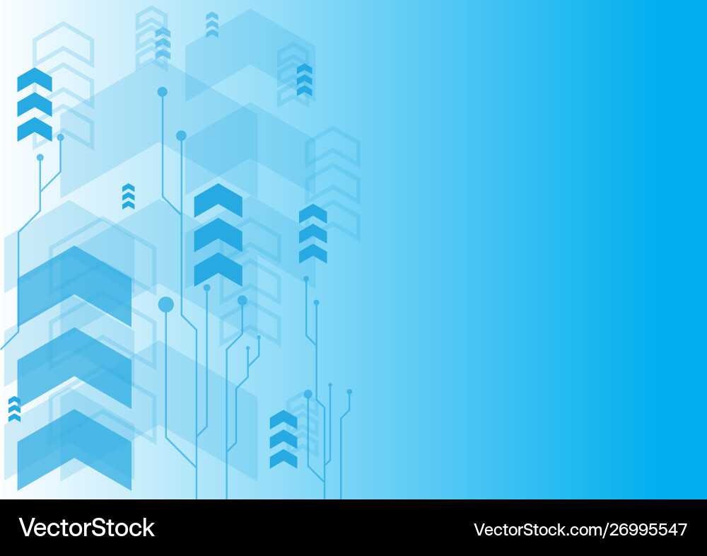 Line arrow movement abstract background Vector Image