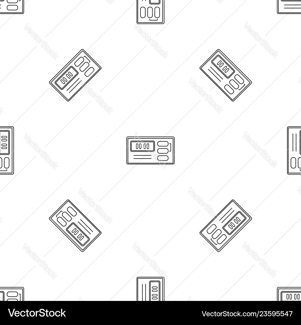 Retro digital clock icon outline style Retro digital clock icon outline style vector image