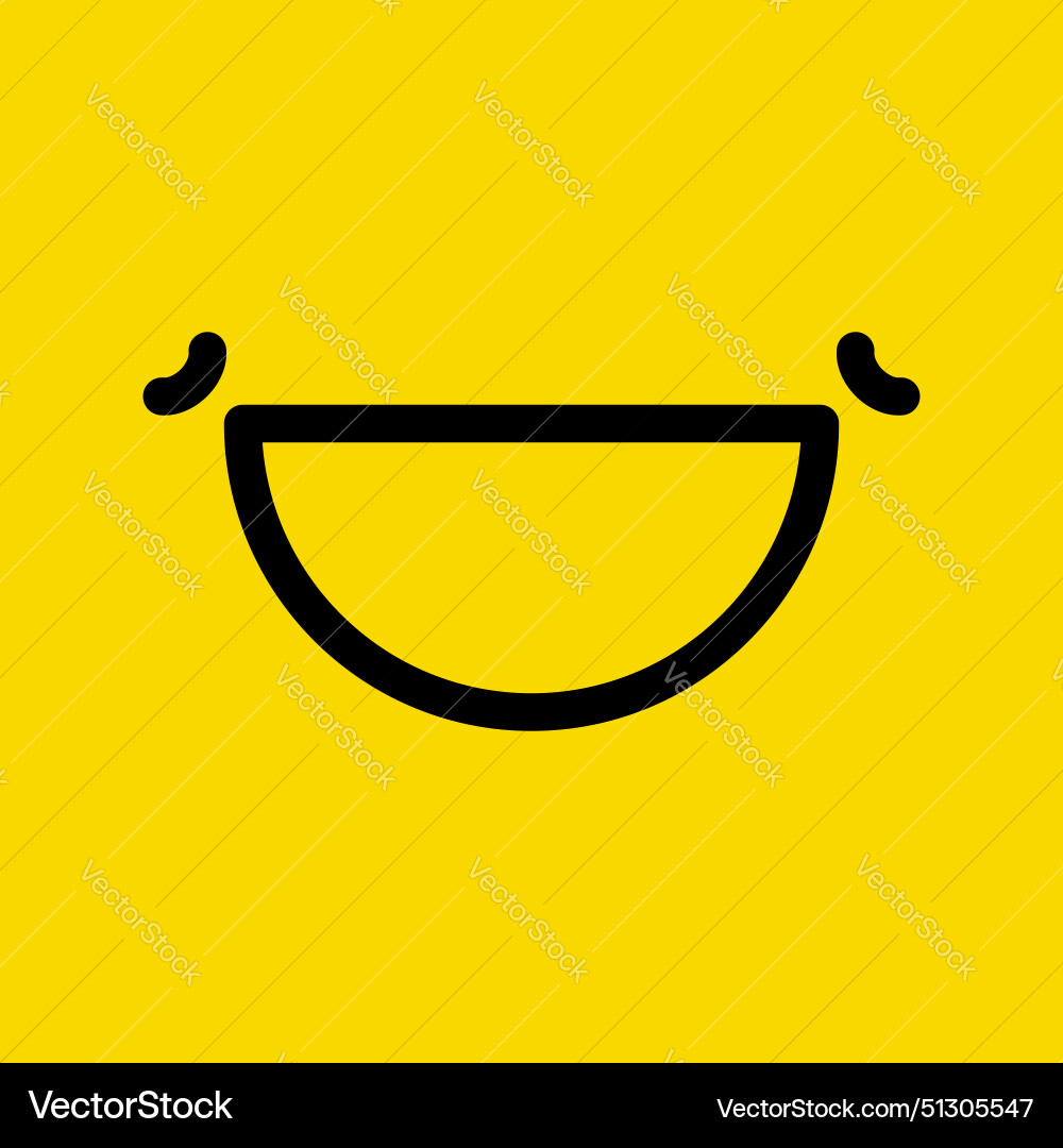 Smile line design element collection Smile line design element collection Vector Image