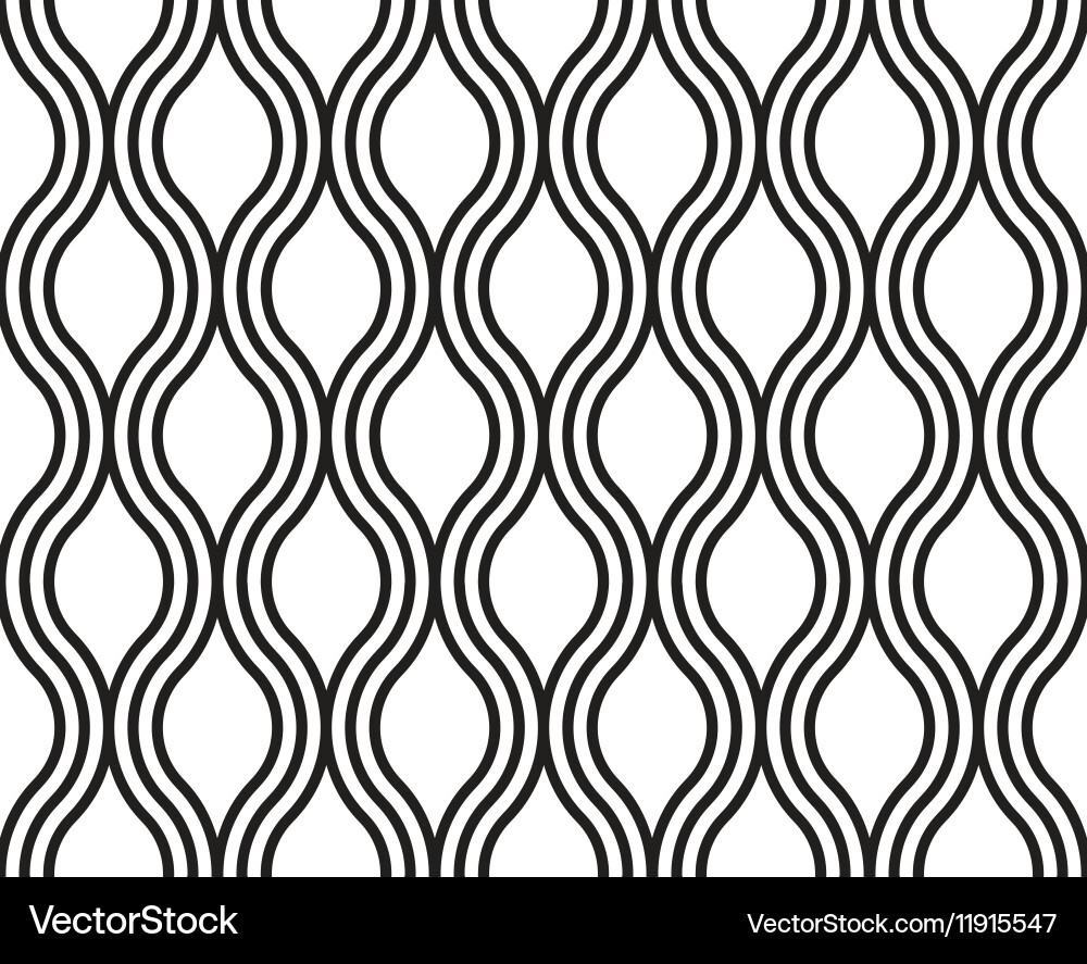 Wavy Abstract Pattern vector image