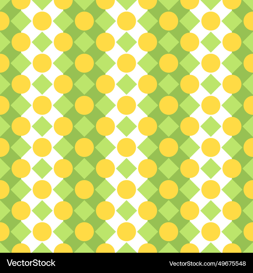 Cheerful rows of shapes pattern Vector Image