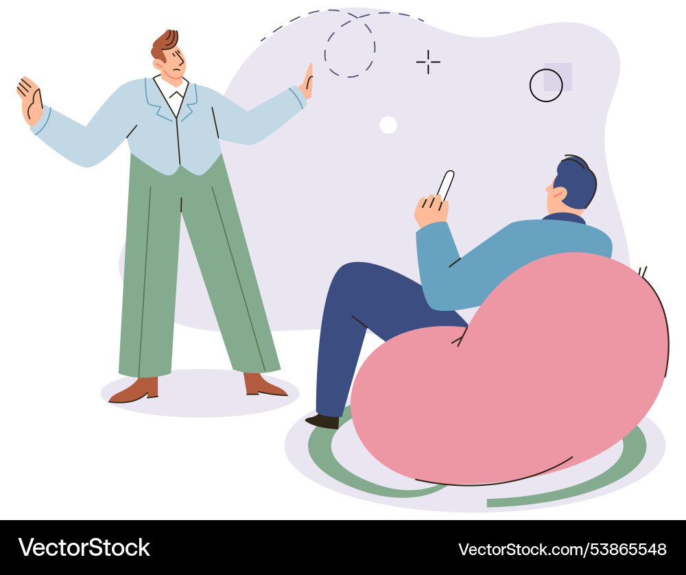 Introvert the concept delves Introvert the concept delves vector image