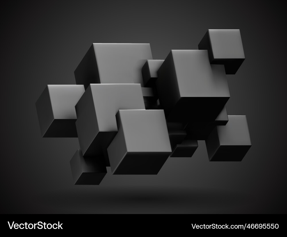 3d abstract background 3d abstract background vector image