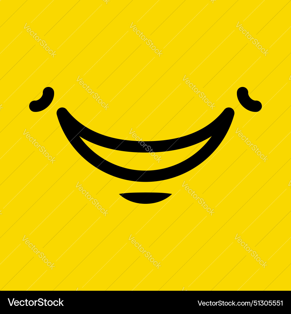 Smile line design element collection Smile line design element collection Vector Image