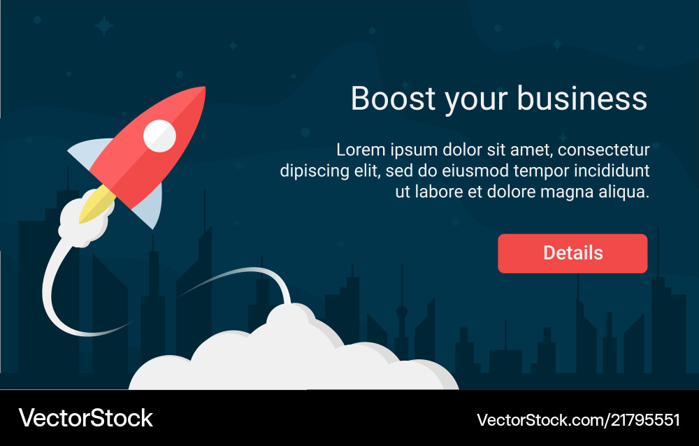 Website header design vector image