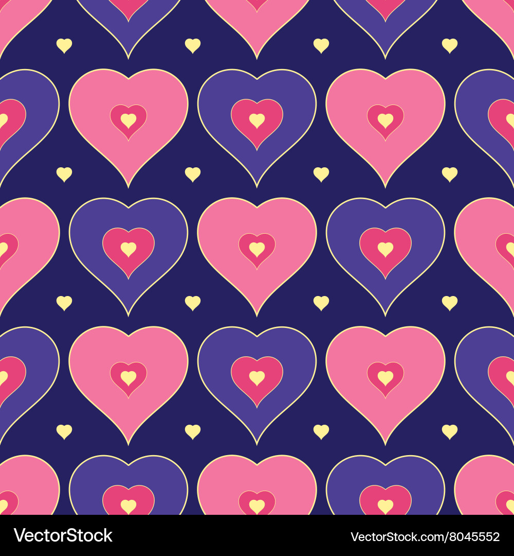 Floral background seamless pattern Vector Image