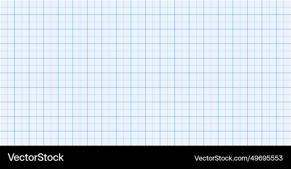Sheet of graph paper with grid millimeter Sheet of graph paper with grid millimeter vector image