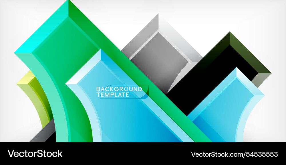 Square arrow shapes with round elements Square arrow shapes with round elements Vector Image