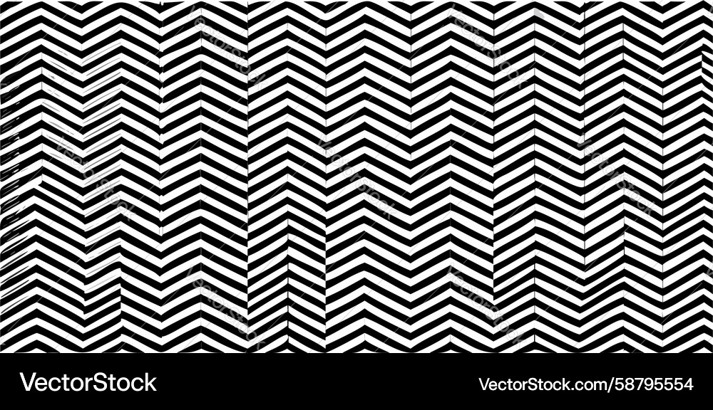 Dark zigzag wave pattern for modern background Vector Image