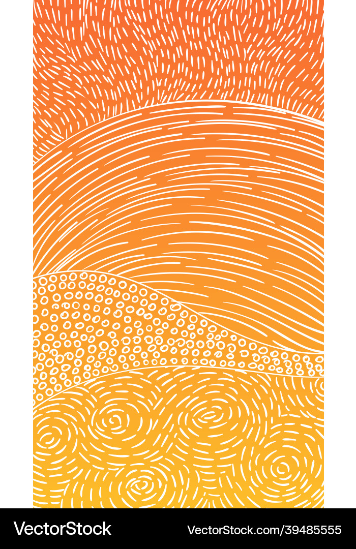 Dashed Lines & Dots Abstract Pattern vector image