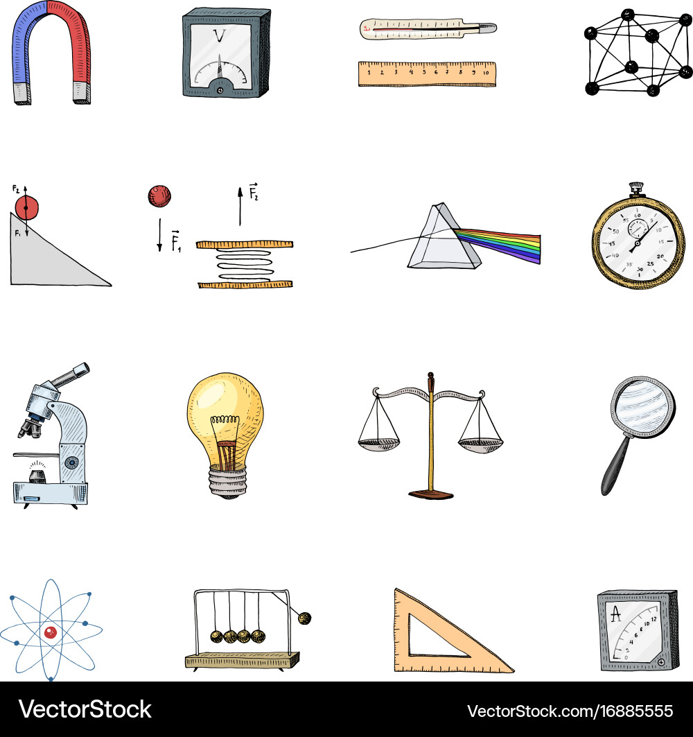 Lightbulb and prism crystal lattice scale Vector Image