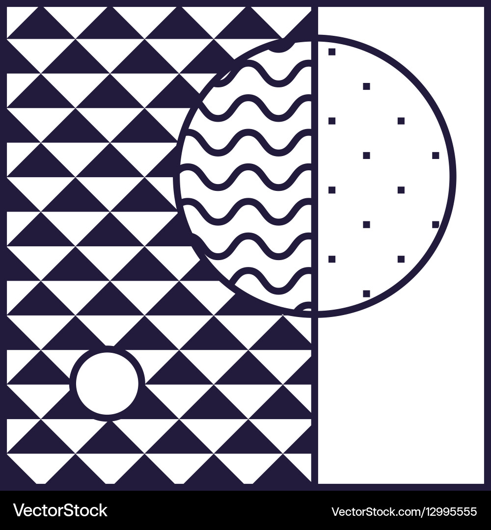 Neo memphis patches stickers Vector Image
