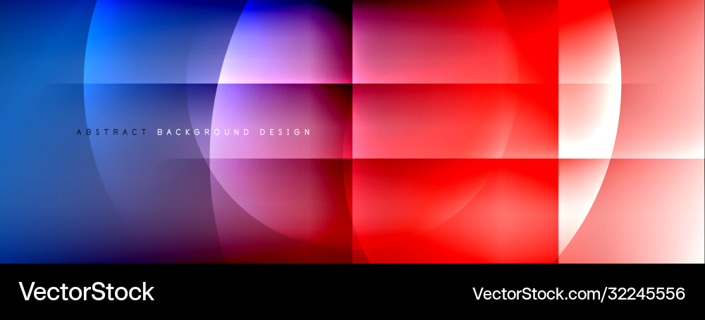 Abstract background - circle and cross Vector Image