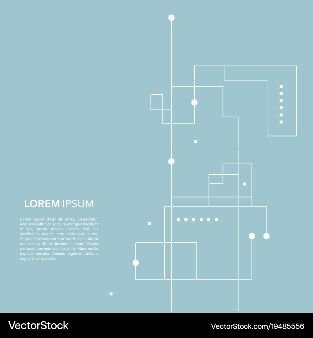 Blue background with repeating squares Vector Image