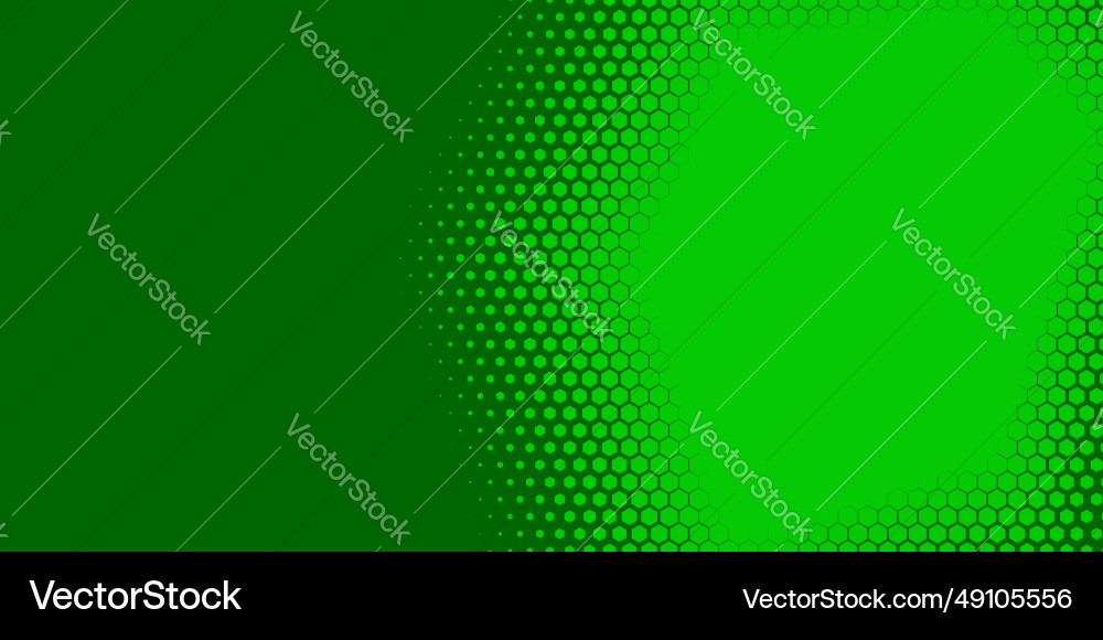 Geometric abstract hexagon two color background Vector Image