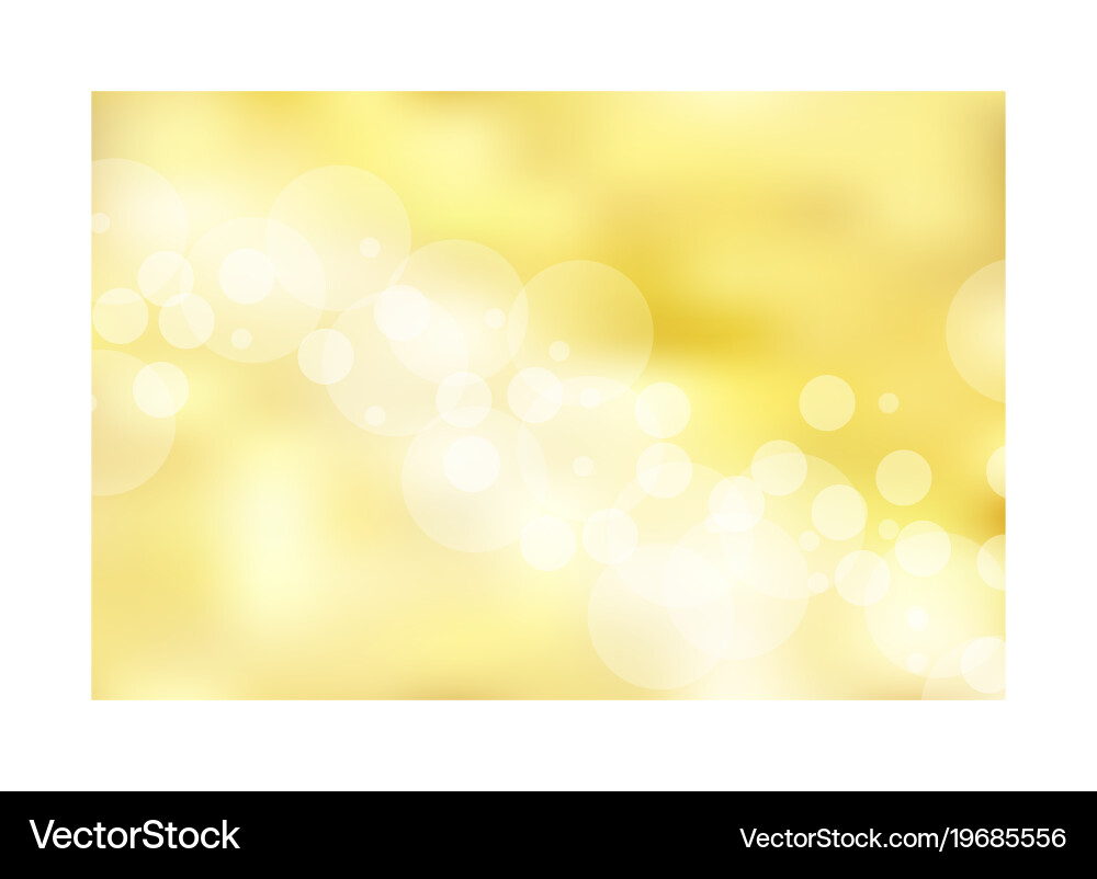 Gold background and texture with bokeh elegant Vector Image