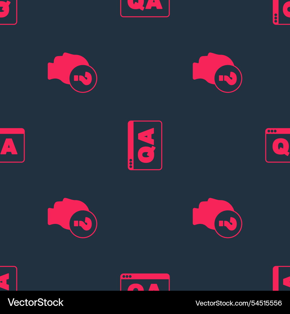 Set head with question mark Set head with question mark vector image