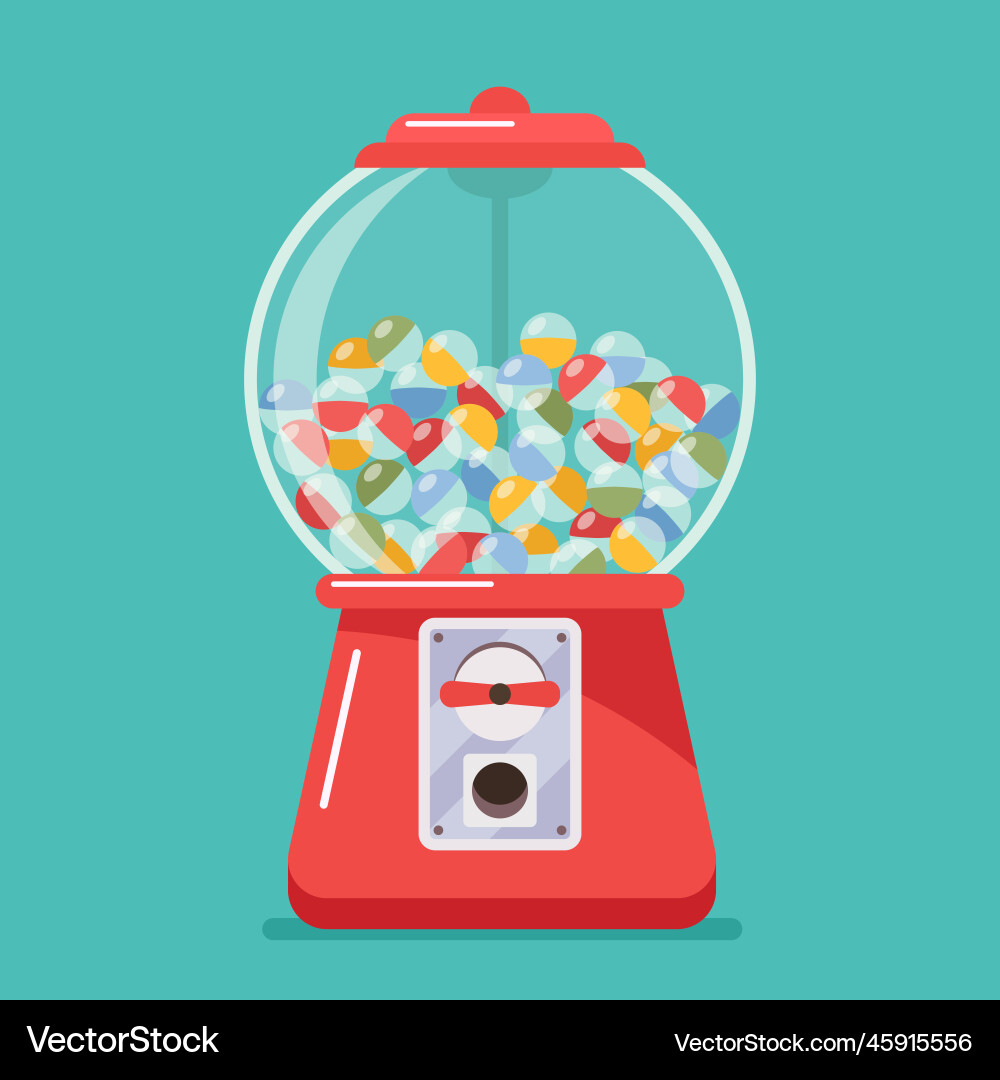 Vector Toy Machine Toy vending machine Royalty Free Vector Image - VectorStock