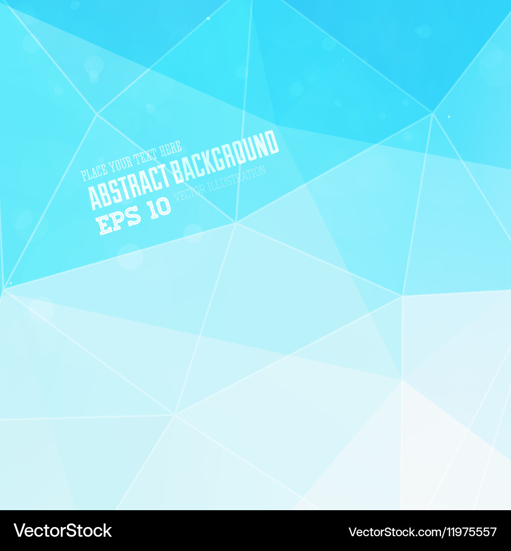 Abstract triangular background Vector Image