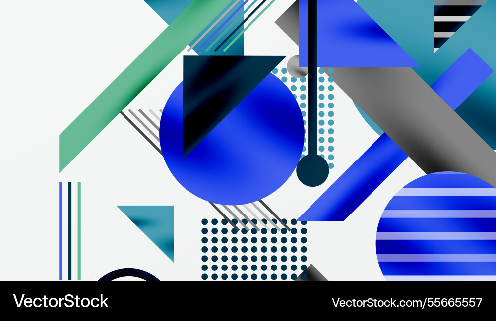 Geometric background showcasing sharp lines vector image