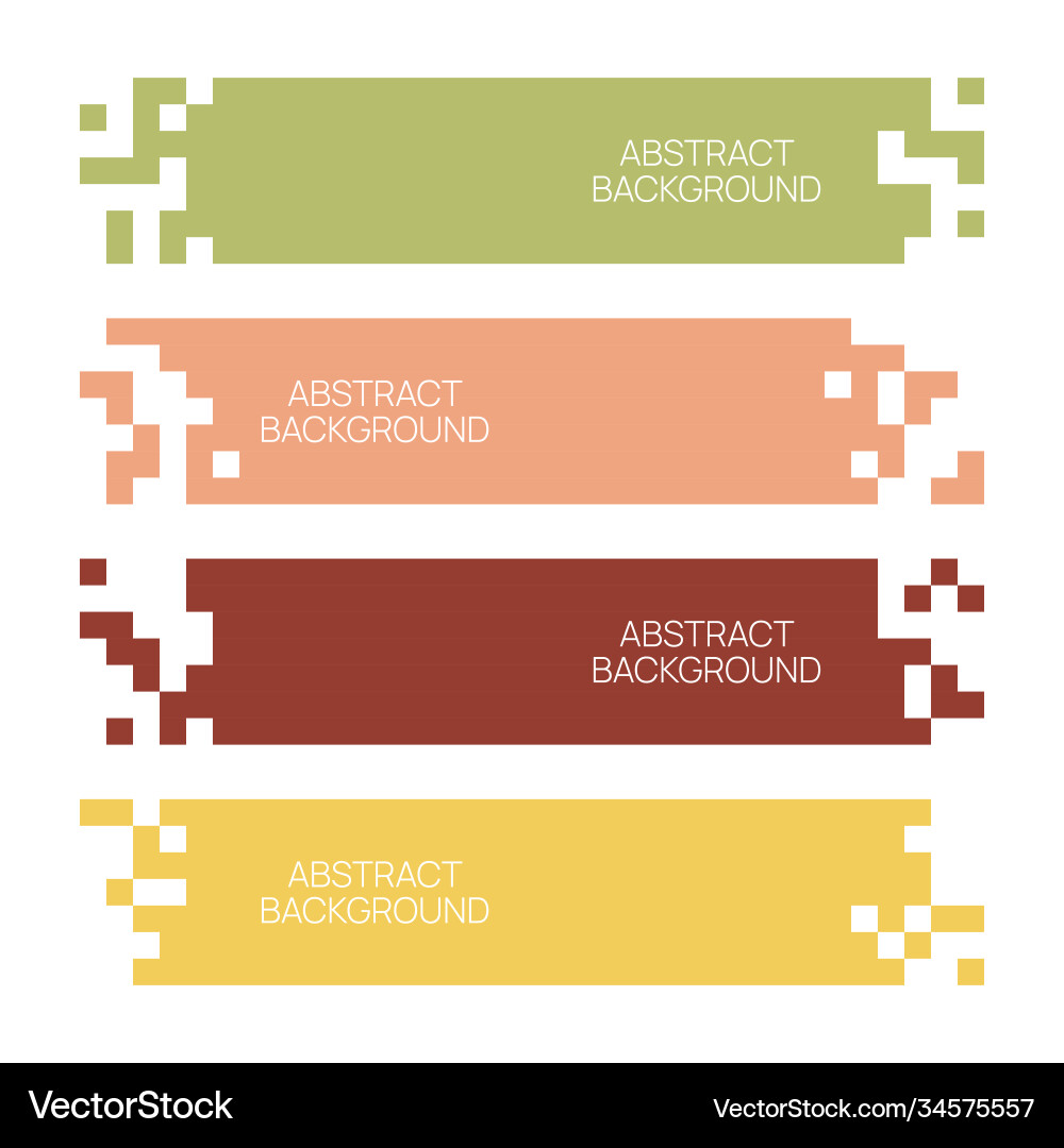Mosaic web template Mosaic web template vector image