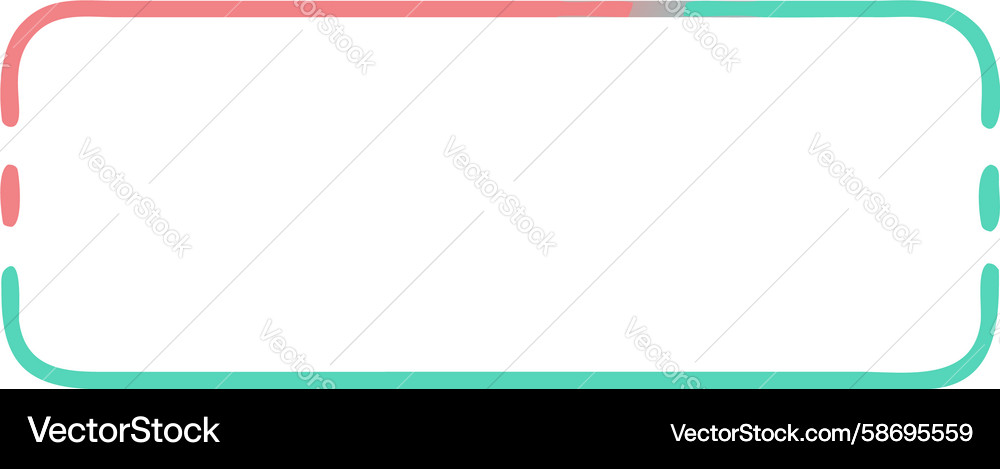 Gradient Border Frame Vector Image
