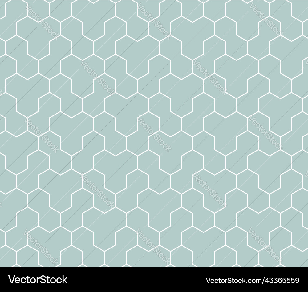 Seamless abstract pattern with hexagonal Seamless abstract pattern with hexagonal Vector Image