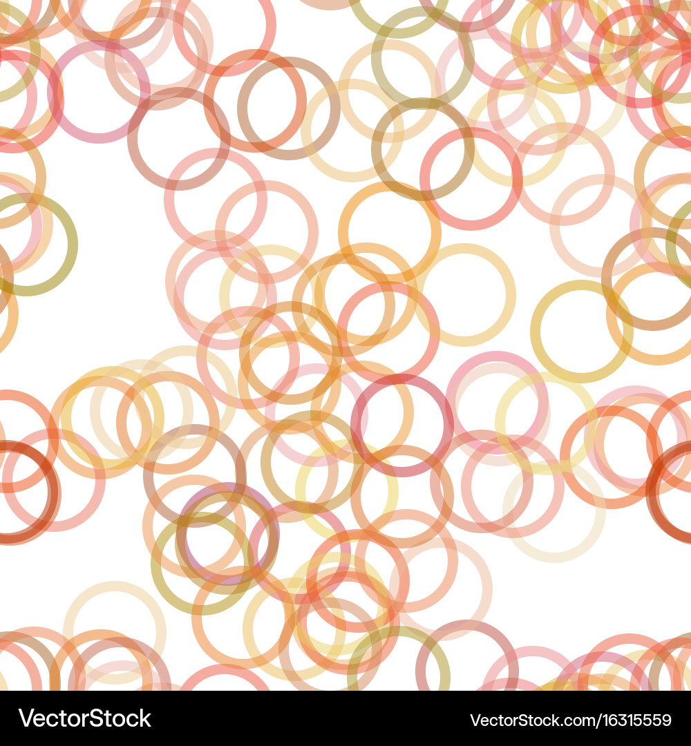 Seamless circle pattern background - design from Vector Image