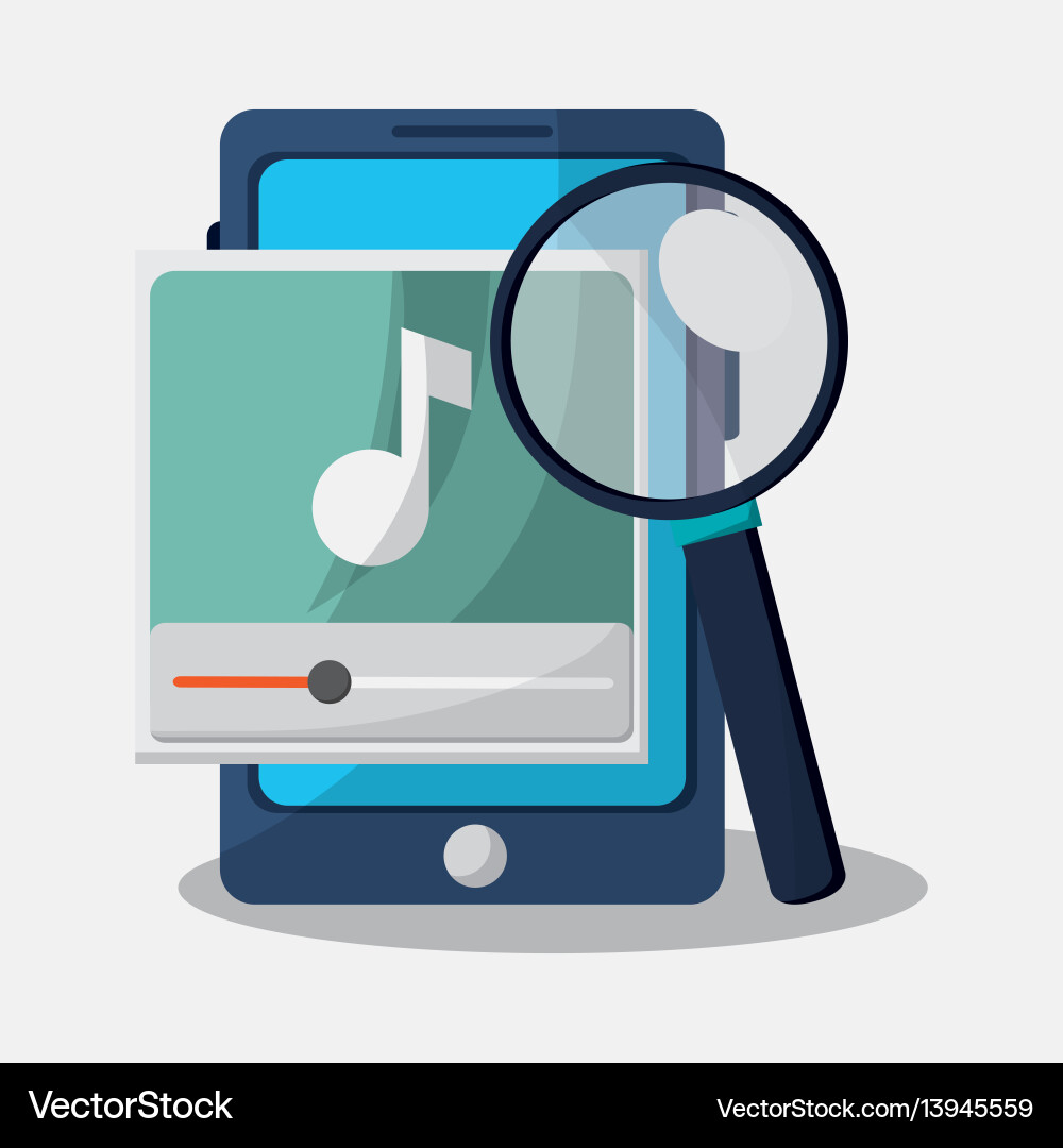 Search in web related icons image Vector Image