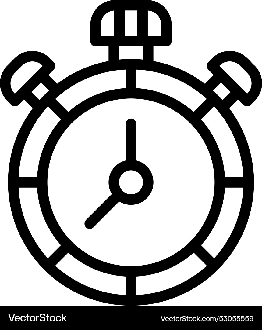 Timer icon design Vector Image