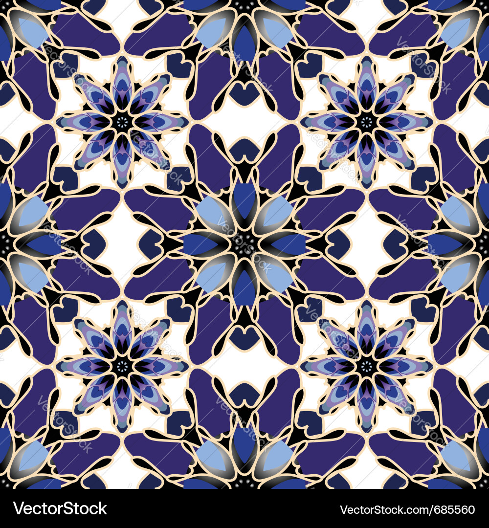 Intricate Mosaic Pattern Vector Image