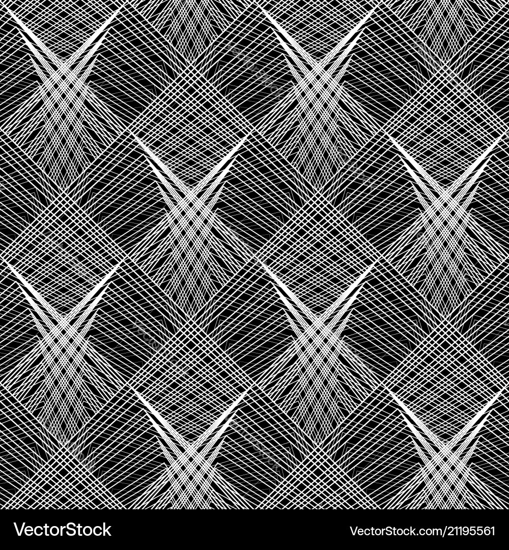 Design seamless monochrome grid pattern Design seamless monochrome grid pattern Vector Image