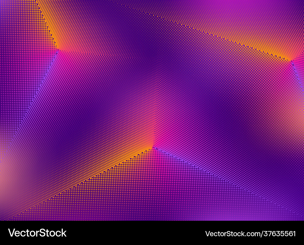 Halftone with vivid gradients abstract background Halftone with vivid gradients abstract background vector image