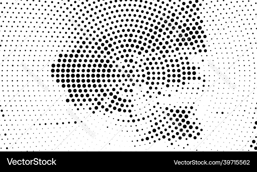 Halftone random circles dots pattern Halftone random circles dots pattern Vector Image