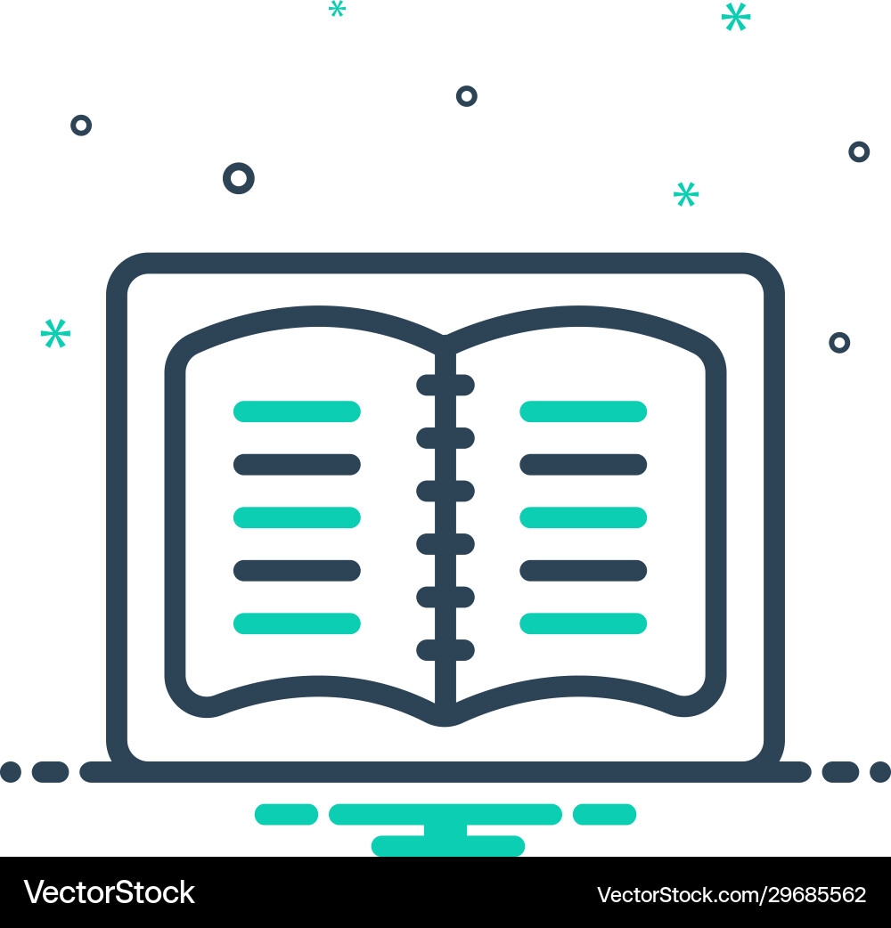 Notebook Vector Image