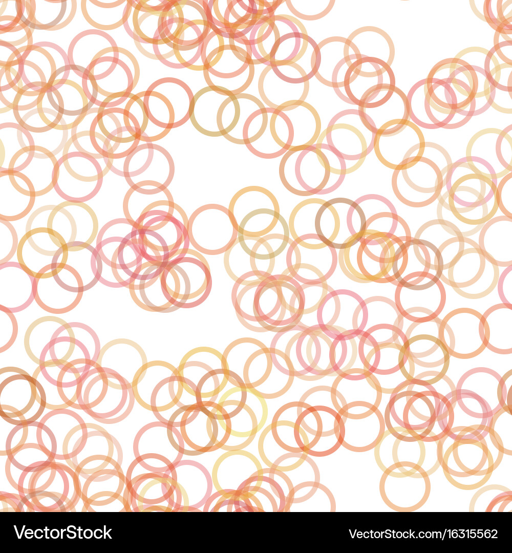 Seamless geometric circle pattern background Vector Image