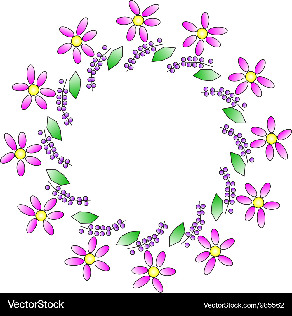 Wreath Vector Image