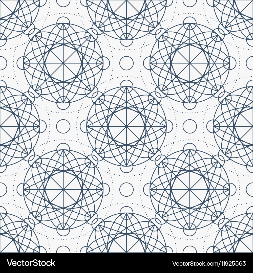 Geometry seamless pattern Vector Image