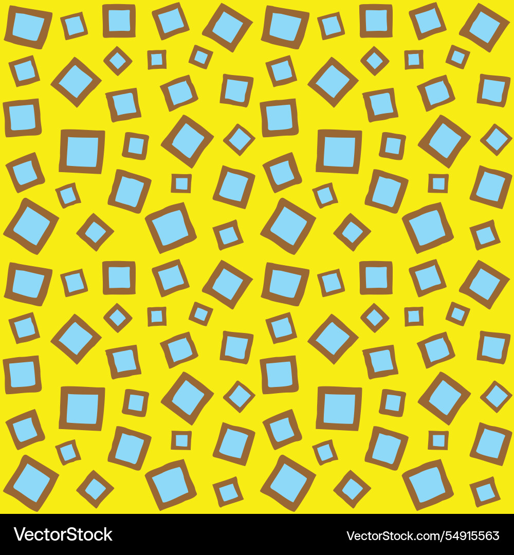 Square line abstract seamless pattern background Vector Image