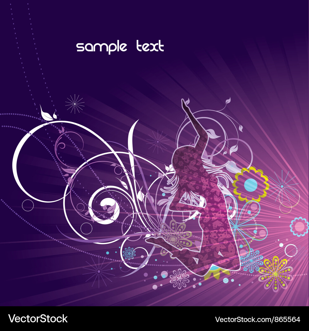 Abstract background Vector Image