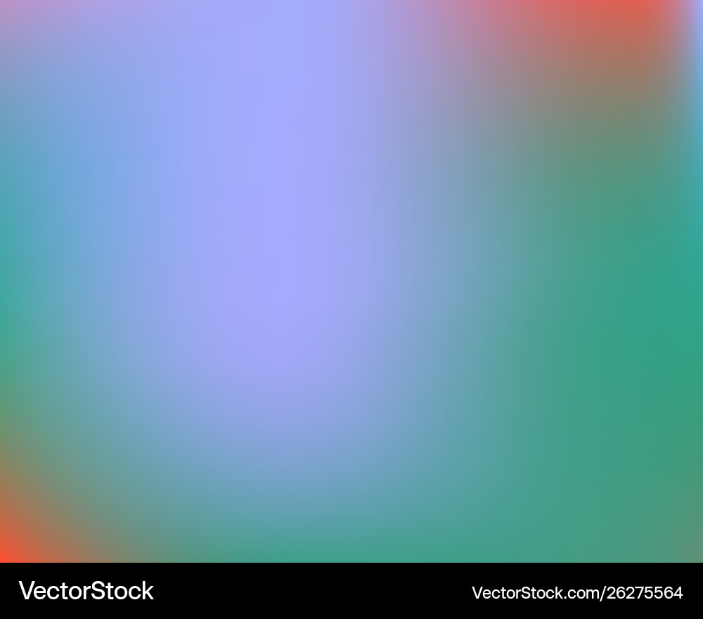 Gradient mesh painted in different colors Vector Image