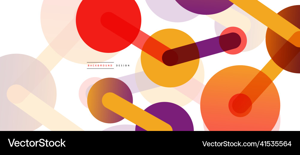Network concept abstract background dots Vector Image