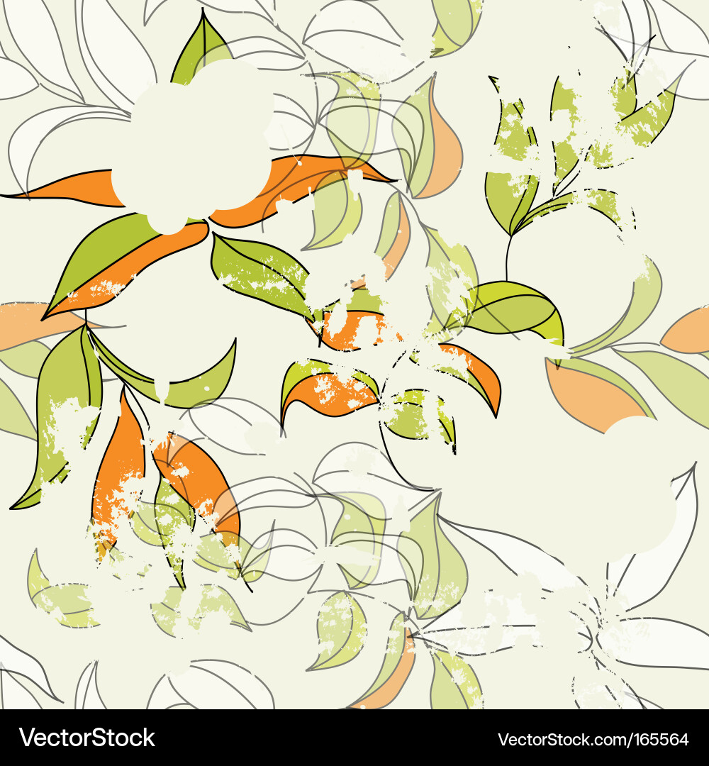 Retro seamless pattern Vector Image