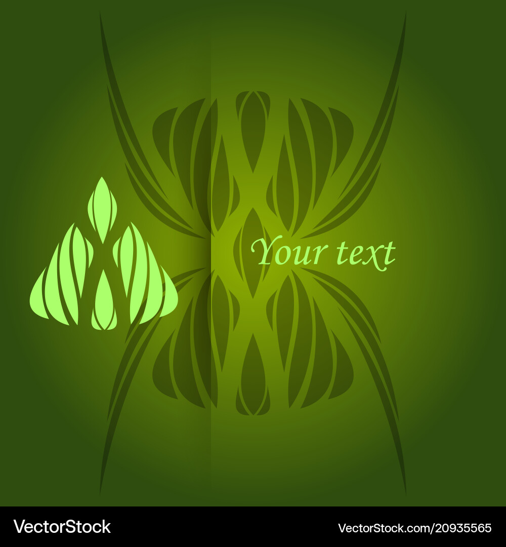 Vintage pattern on background for retro design Vector Image