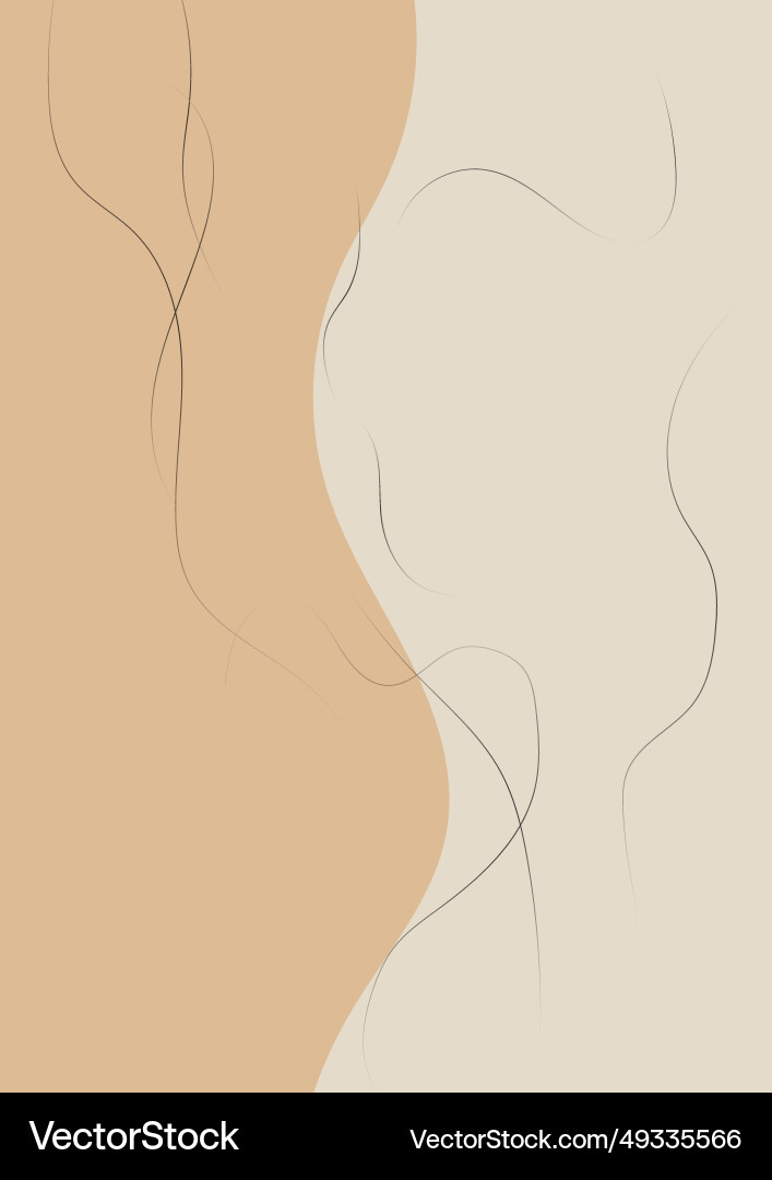 Abstract art background that uses curved lines Abstract art background that uses curved lines Vector Image