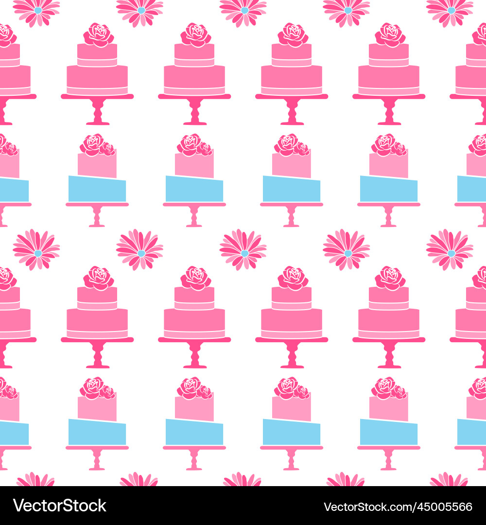 Cake pattern background texture design Cake pattern background texture design Vector Image