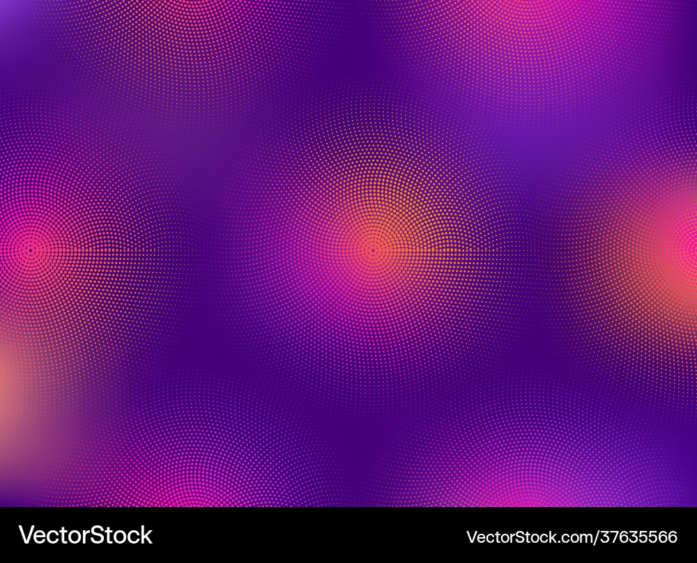 Halftone with vivid gradients abstract background Halftone with vivid gradients abstract background vector image